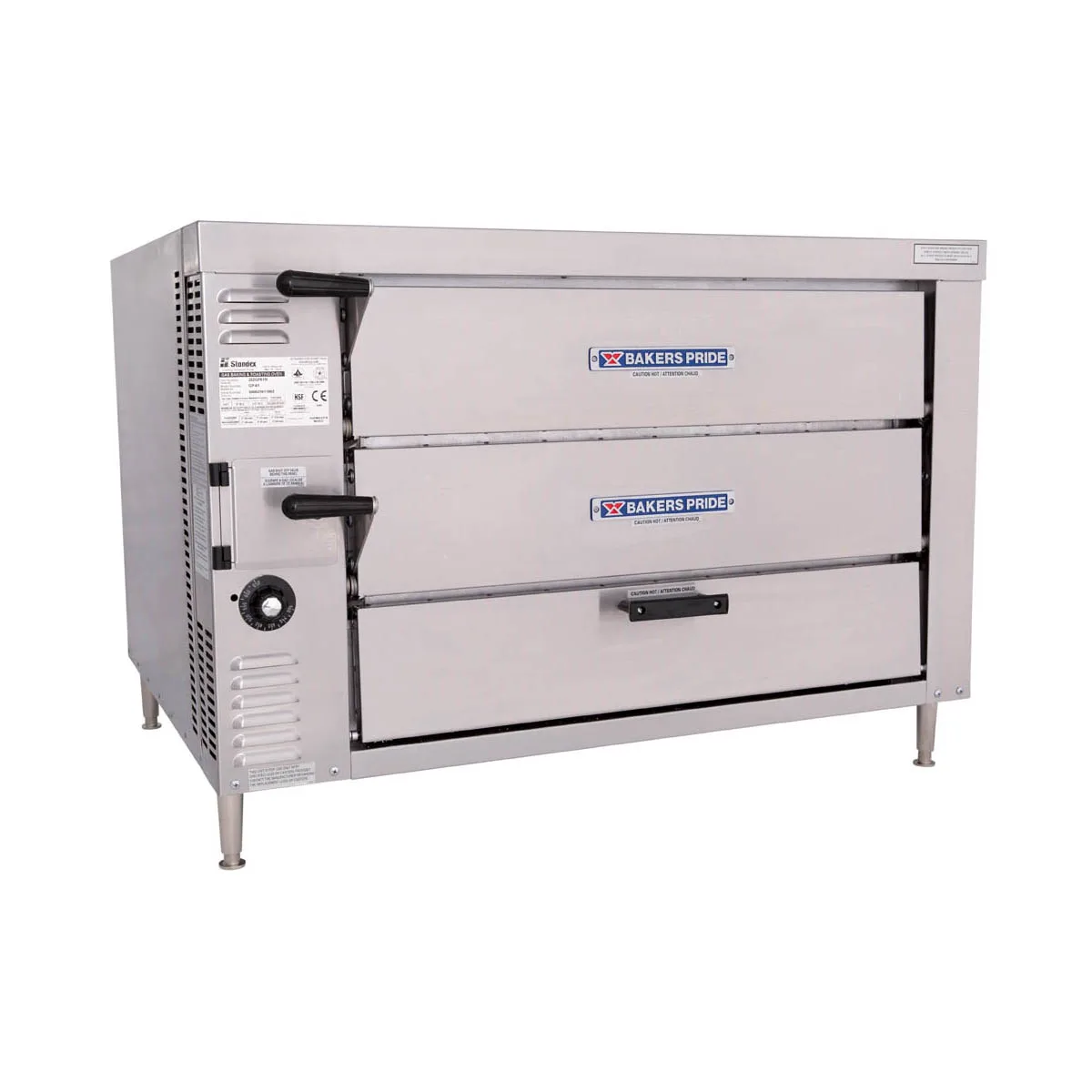 Bakers Pride GP61-HP Double Deck Gas Countertop Pizza Oven w/ 60,000 BTU, Stackable