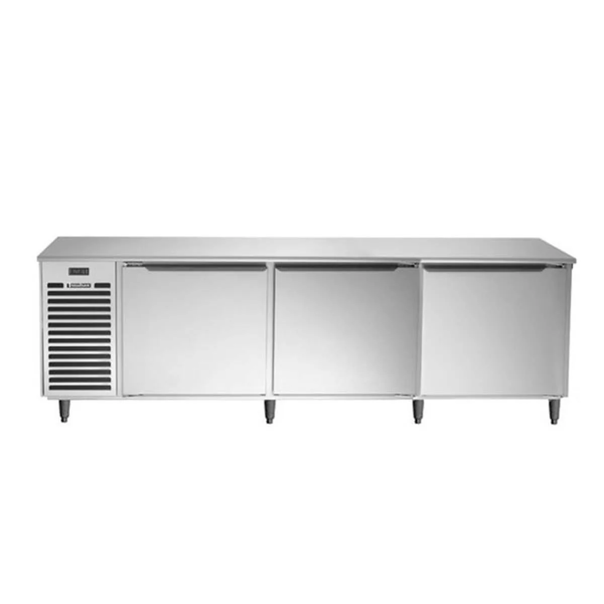 Traulsen TU100HT 100" 3-Door Undercounter Refrigerator, Stainless Steel, Front Breathing, 30 cu. ft.