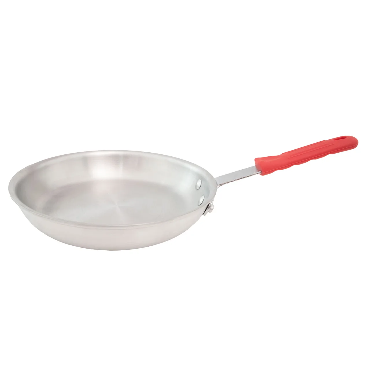 CAC China A5FP-10L Fry Pan, 10" Induction Ready, Aluminum, Natural Finish