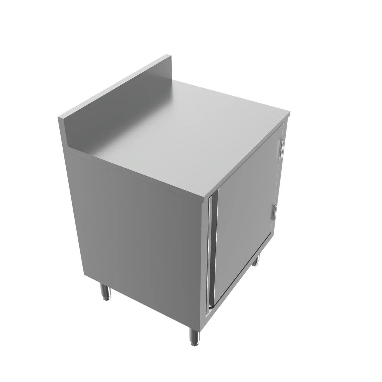 BK Resources UBC-21-W24H Well Series Underbar Cabinet, Flat Top with Raised Edge