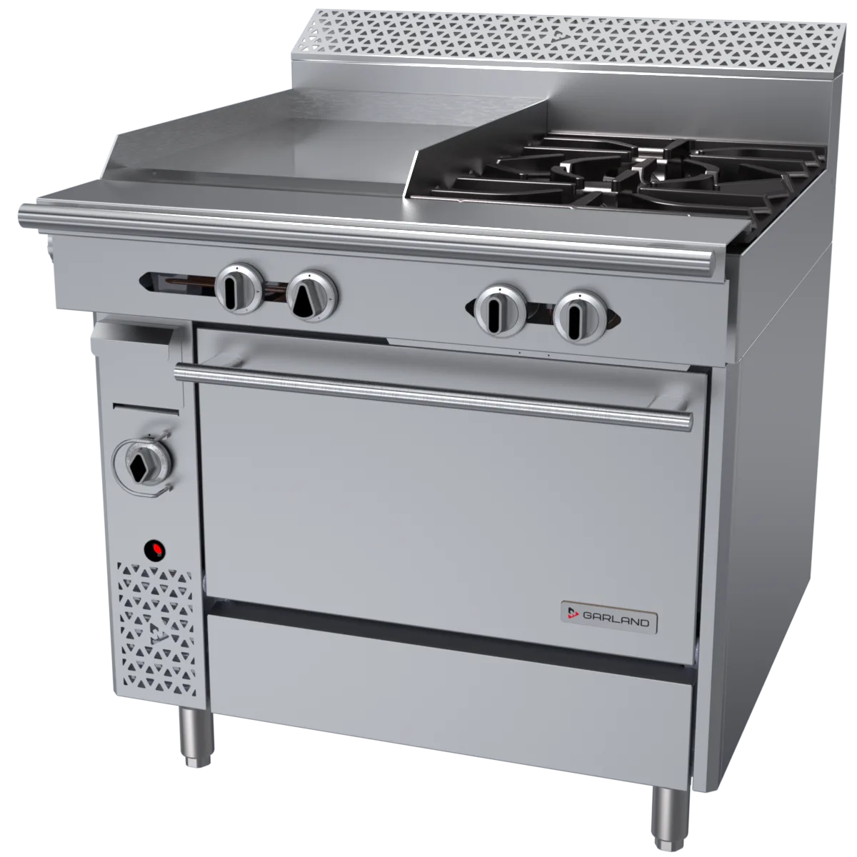Garland US Range C36-4R Garland Cuisine Series Heavy Duty Range, Gas, 36"