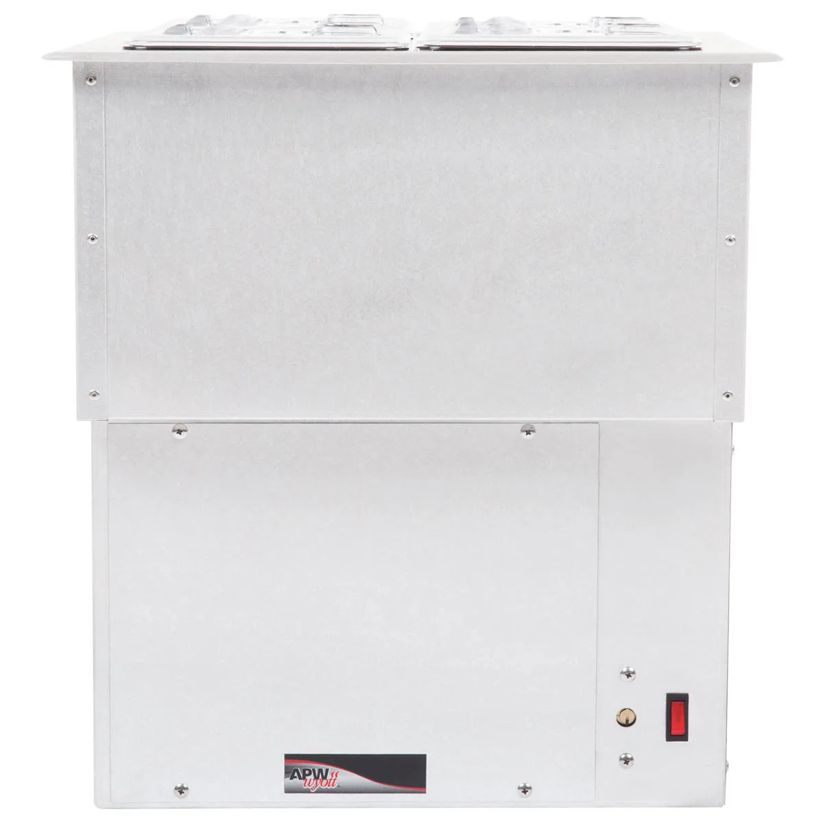 APW Wyott RTR-4DI Drop-In Refrigerated Cold Well, 4 x 1/6 size pans