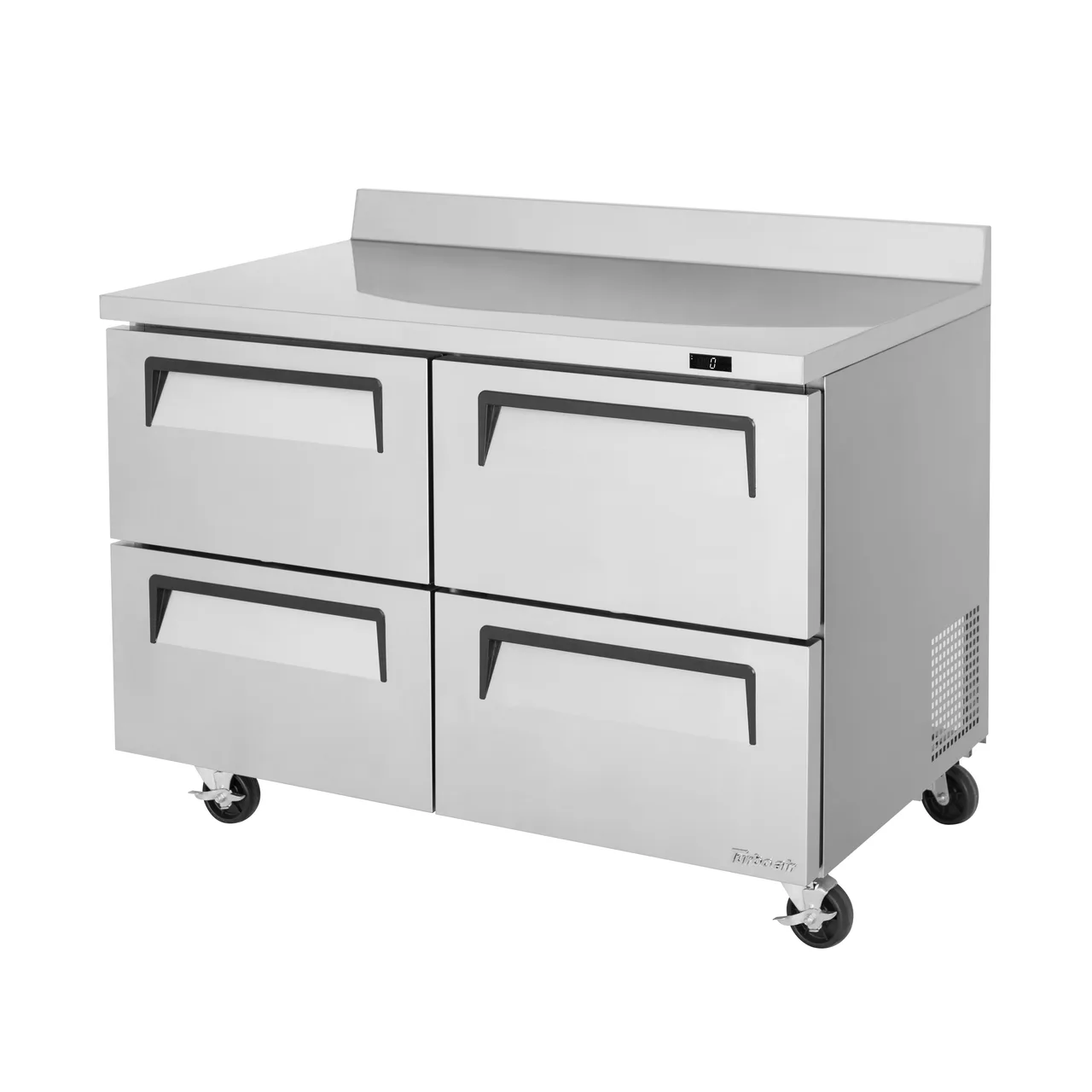 Turbo Air TWF-48SD-D4-N 48" 2-Section Worktop Freezer w/ 4 Drawers, 12 cu. ft.