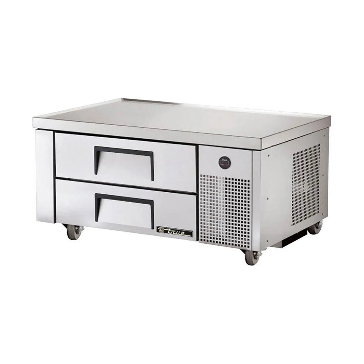 True TRCB-48-HC 48" 2 Drawers Refrigerated Chef Base, (4) 12" x 20" Pan Capacity