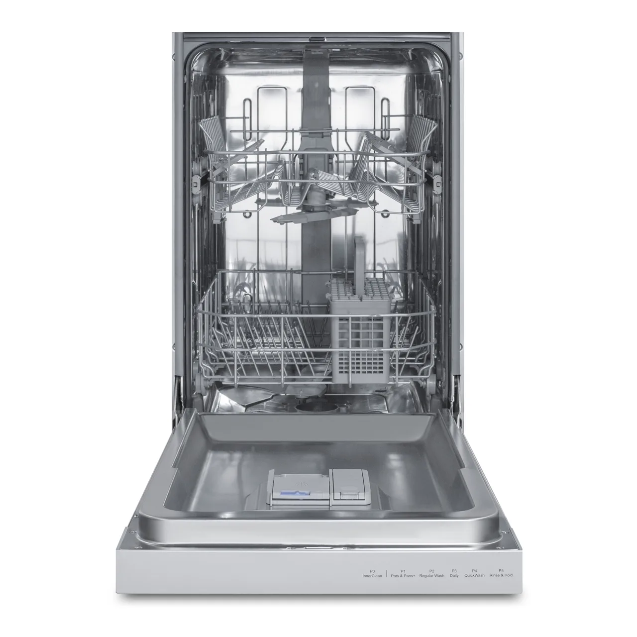 Summit DW18SS4 18" Residential Built-in Dishwasher, Stainless Steel / 5 Cycles - 115V