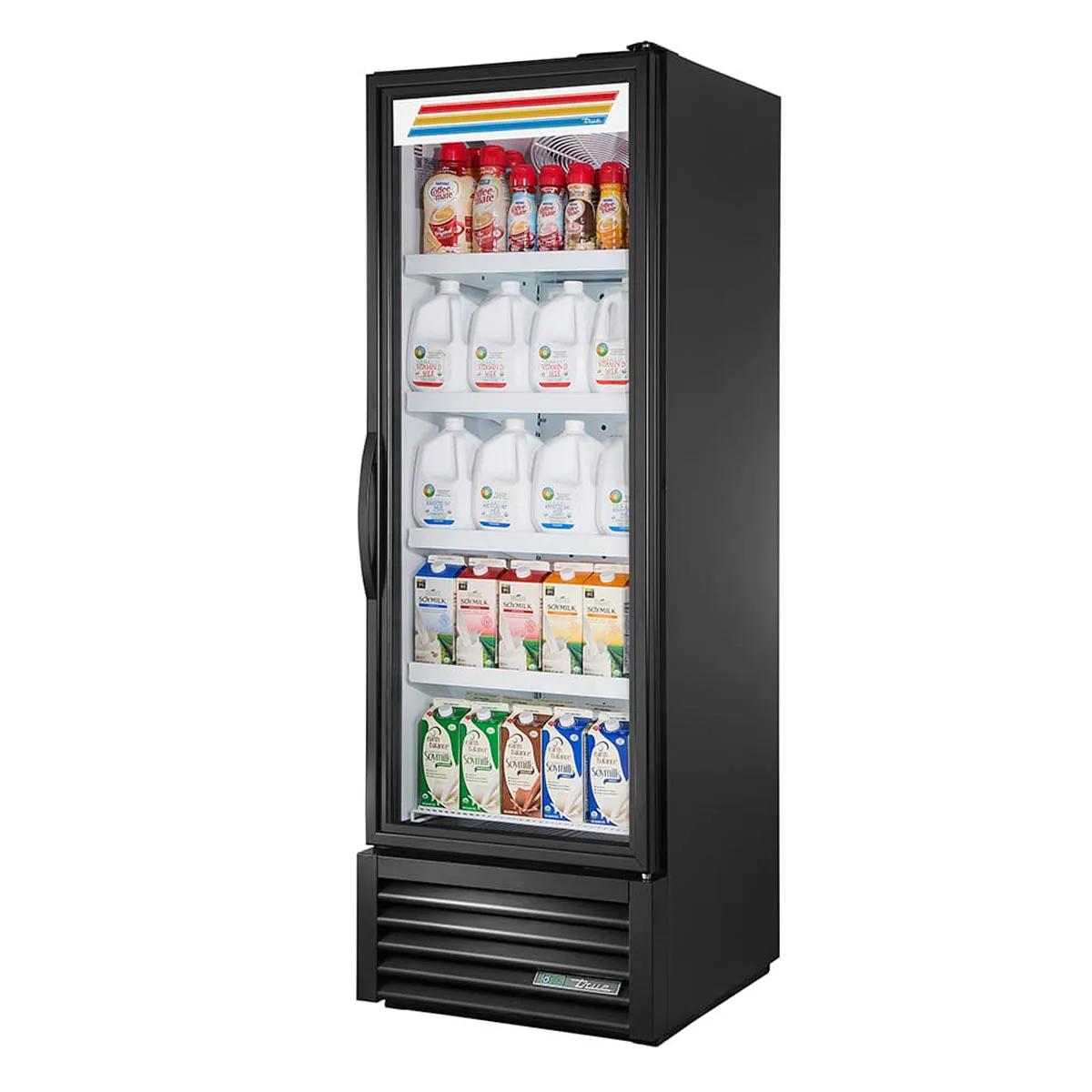 True FLM-27~TSL01 27" 1-Section Glass Door Refrigerated Merchandiser, Bottom Mounted