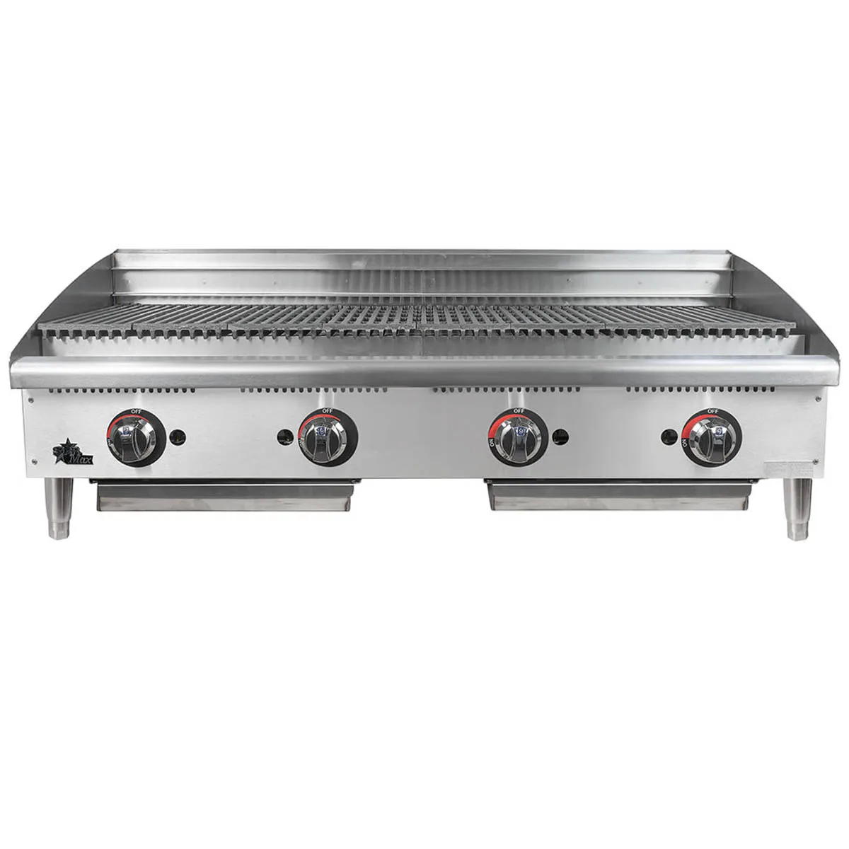 Star 6148RCBF 48" Countertop Gas Radiant Charbroiler w/ (4) Burners, 140.000 BTU