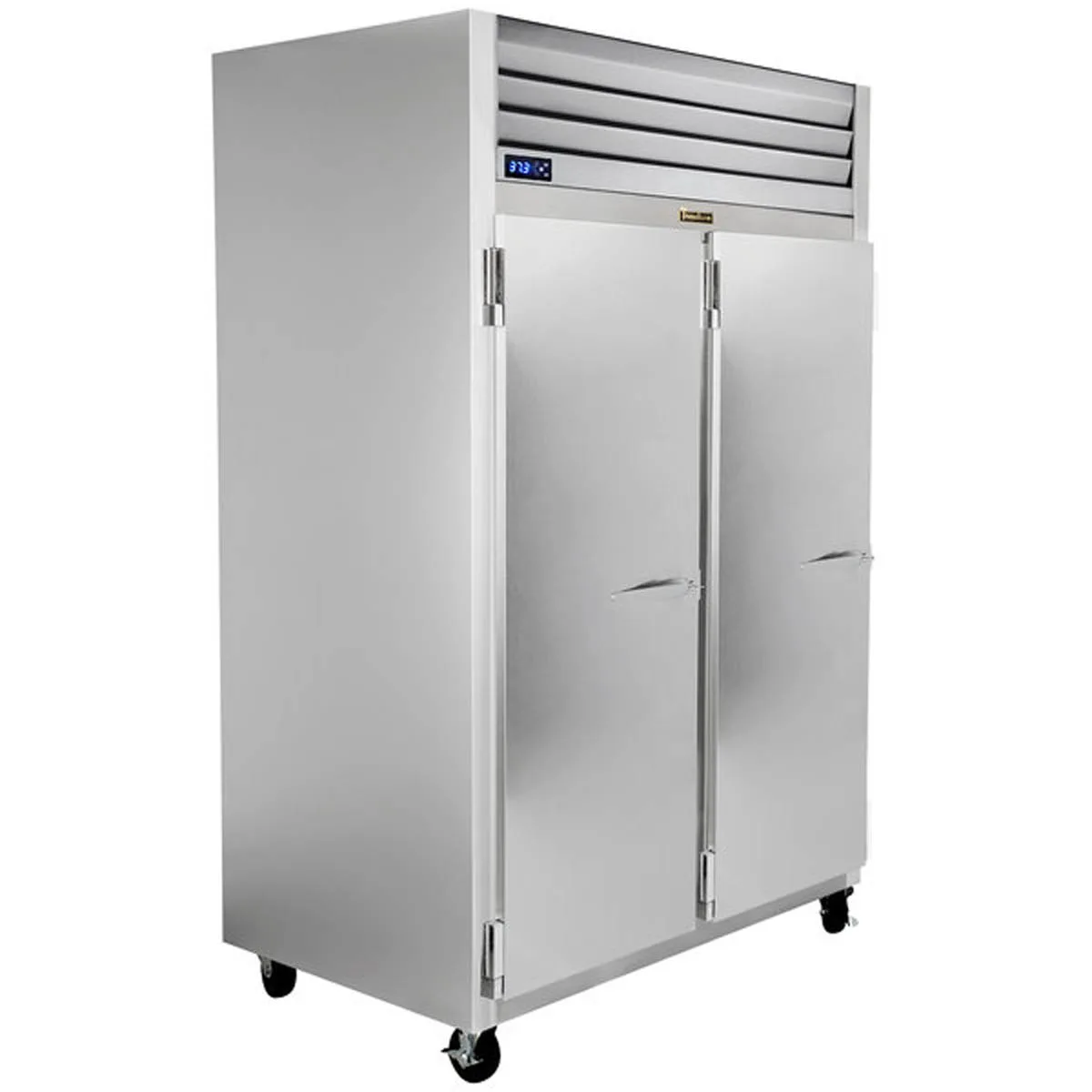 Traulsen G20013 52" 2-Section Reach-In Refrigerator w/ 2 Solid Doors (hinged left/left), Top Mount, 46 cu. ft.