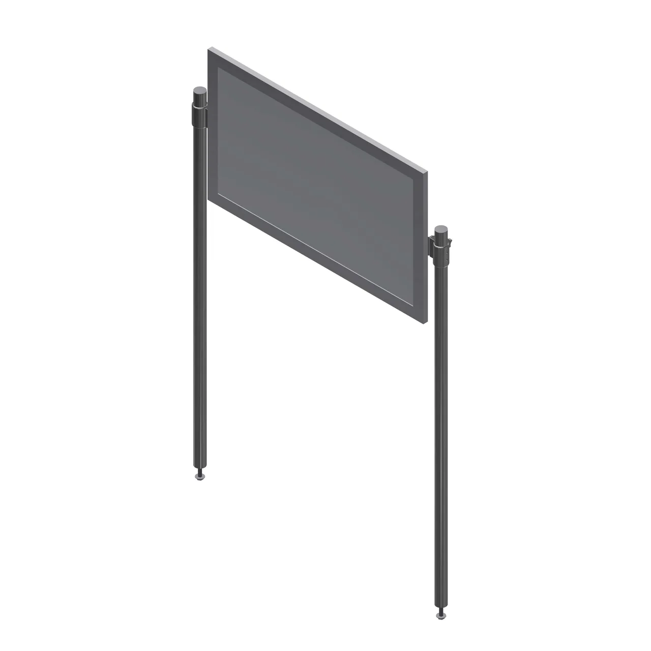 John Boos DM-48-W Demo Mirror, Table Mounted, 37-1/4"W X 22-1/2"H