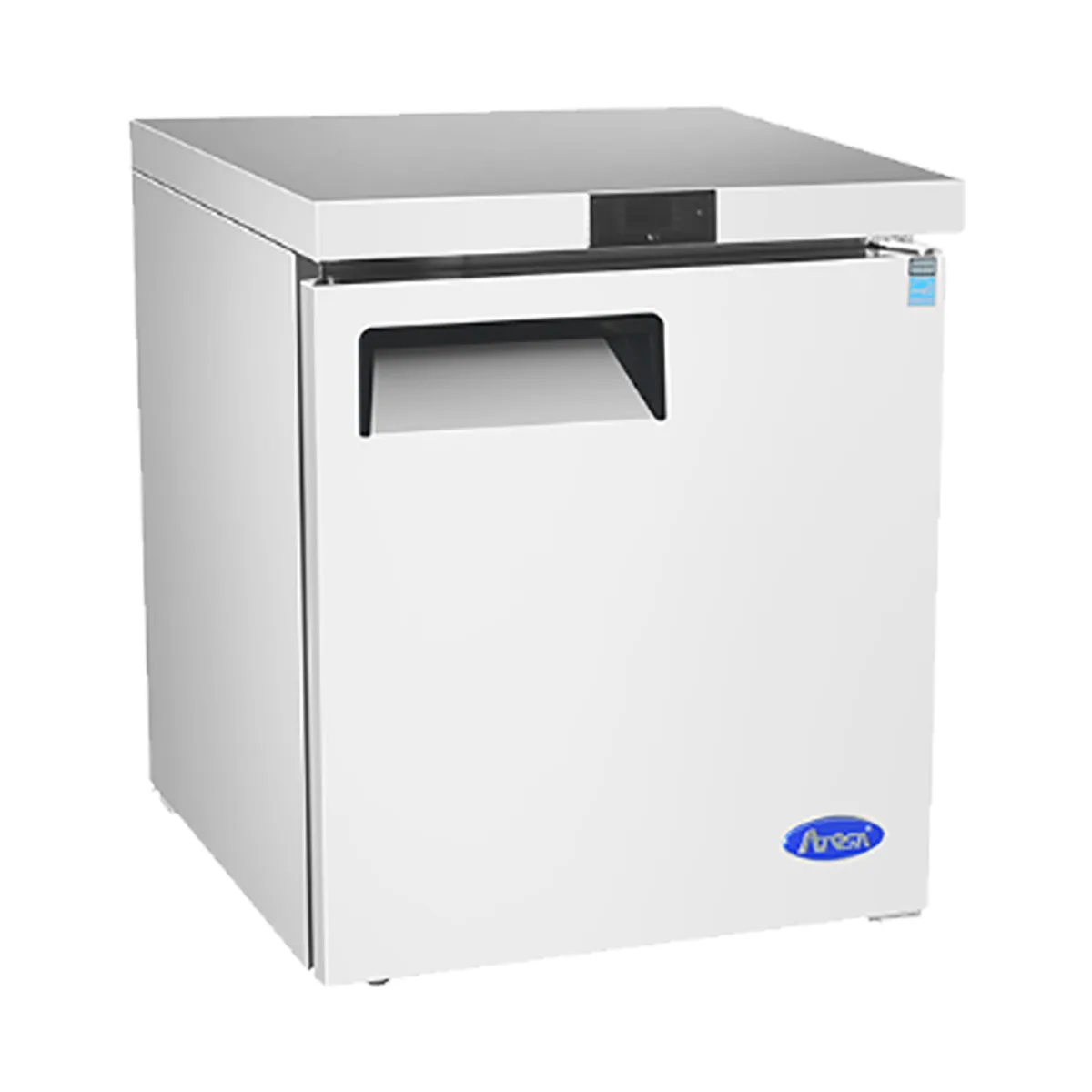 Atosa USA MGF8405GR 28" 1-Door Undercounter Freezer, Stainless Steel, 7.15 cu. ft., Temp -8° to 0°F, R290