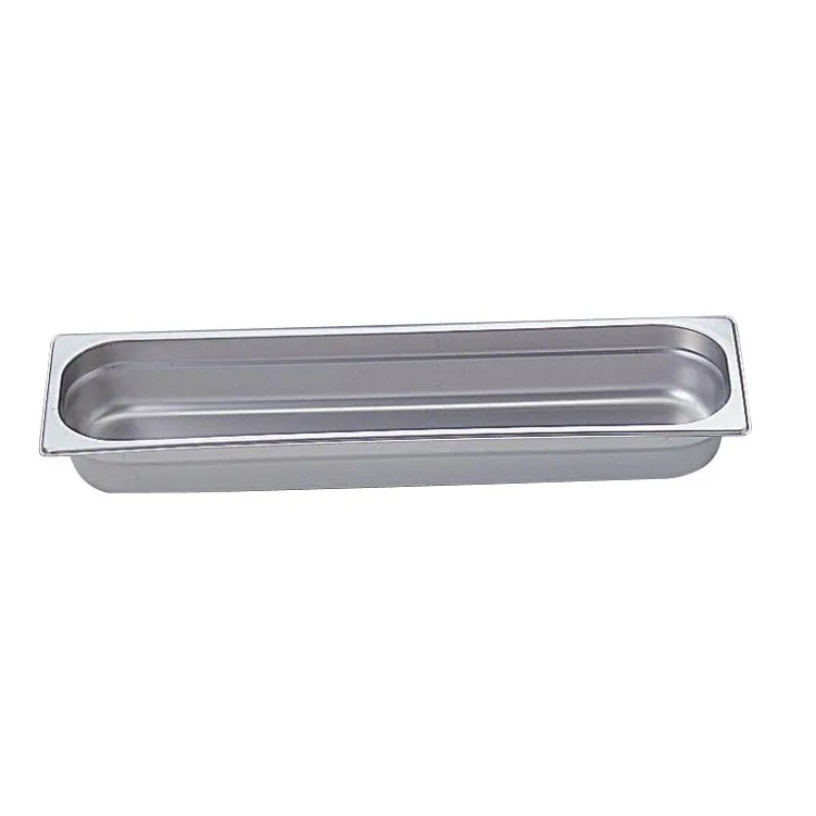 Omcan USA 80616 Stainless Steel Steam Table Pan 1/2 Size 20½" x 6⅜" x 2½" Deep NSF