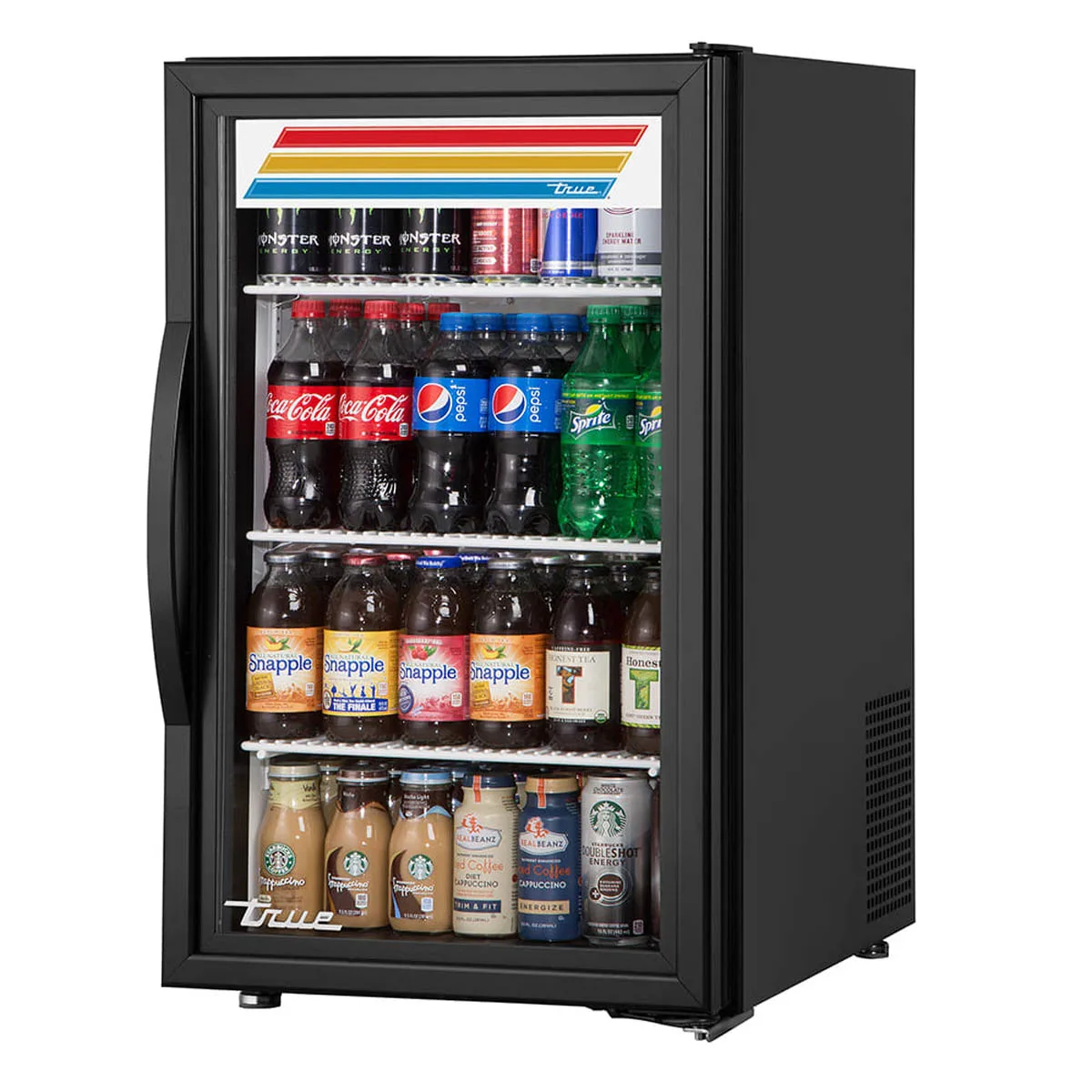 True GDM-06-34-HC~TSL01 20" Countertop Glass Door Refrigerated Merchandiser in Black