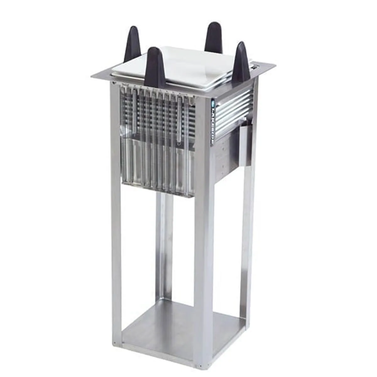Lakeside 4011 Unheated Drop In Dish Dispenser, Max Dish Size 11" diameter