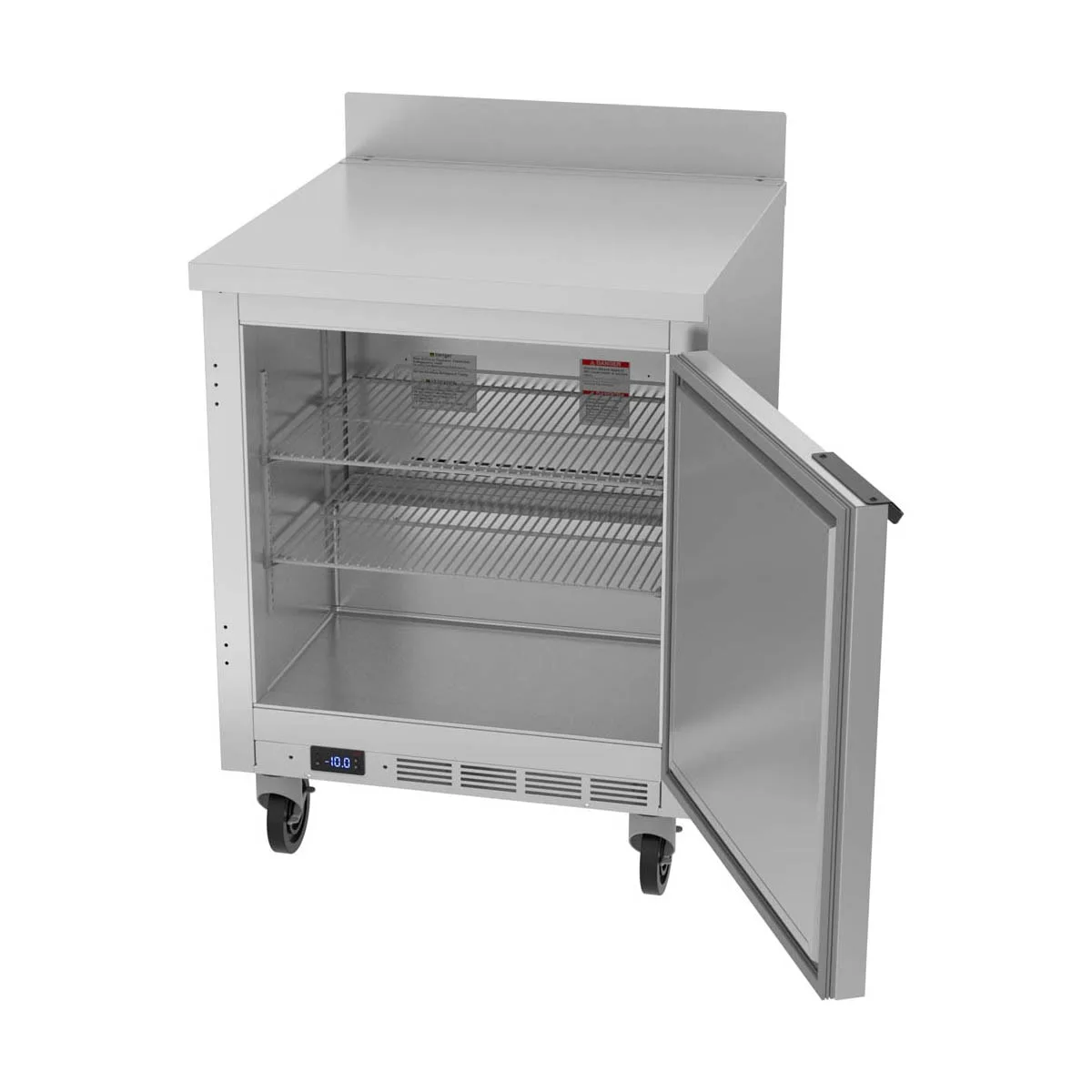 Beverage Air WTF27HC 27" 1-Section Worktop Freezer w/ 1 Door, 5.25 cu. ft.
