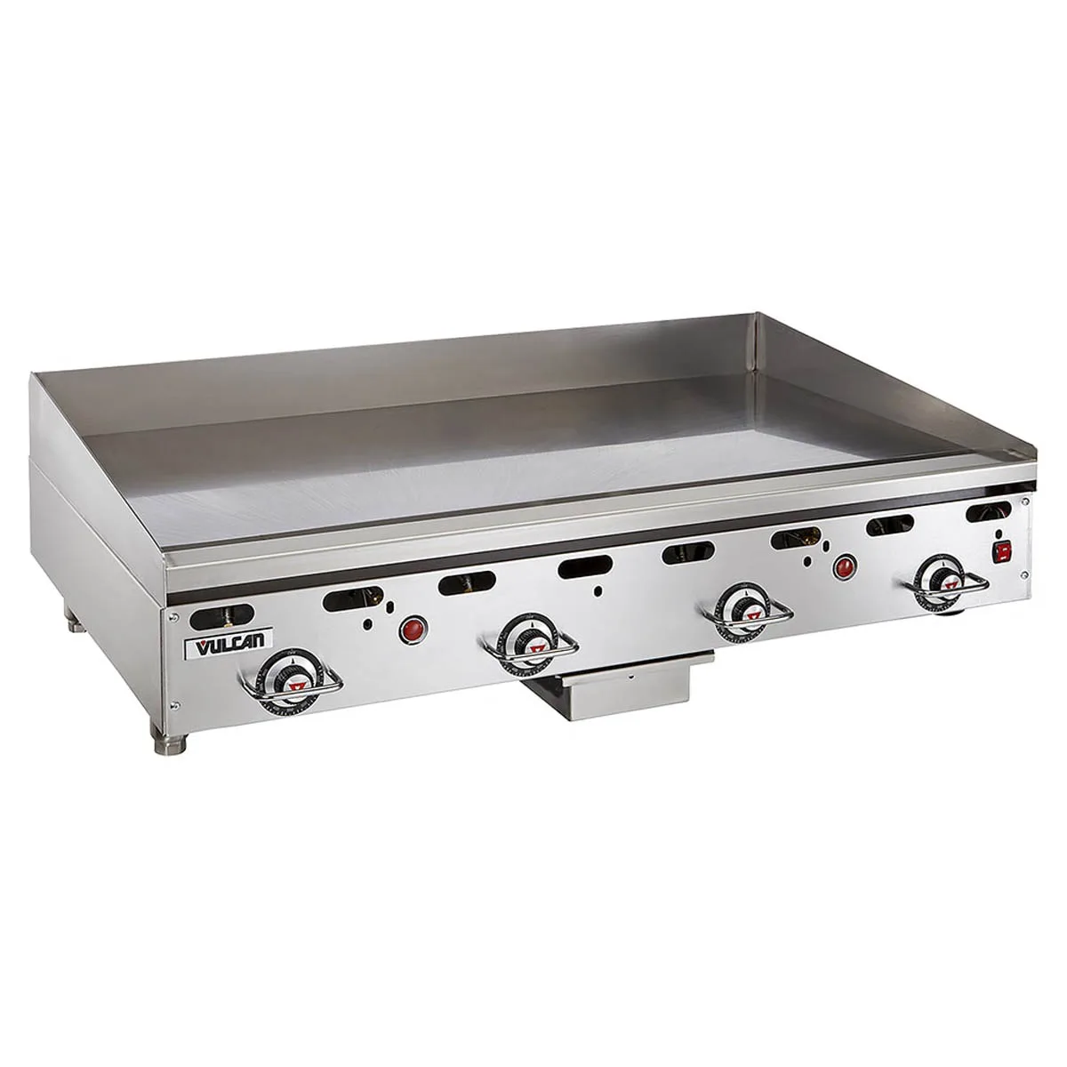 Vulcan 948RX 48" Countertop Gas Griddle, Snap-Action Thermostat, 24" Deep, 108.000 BTU