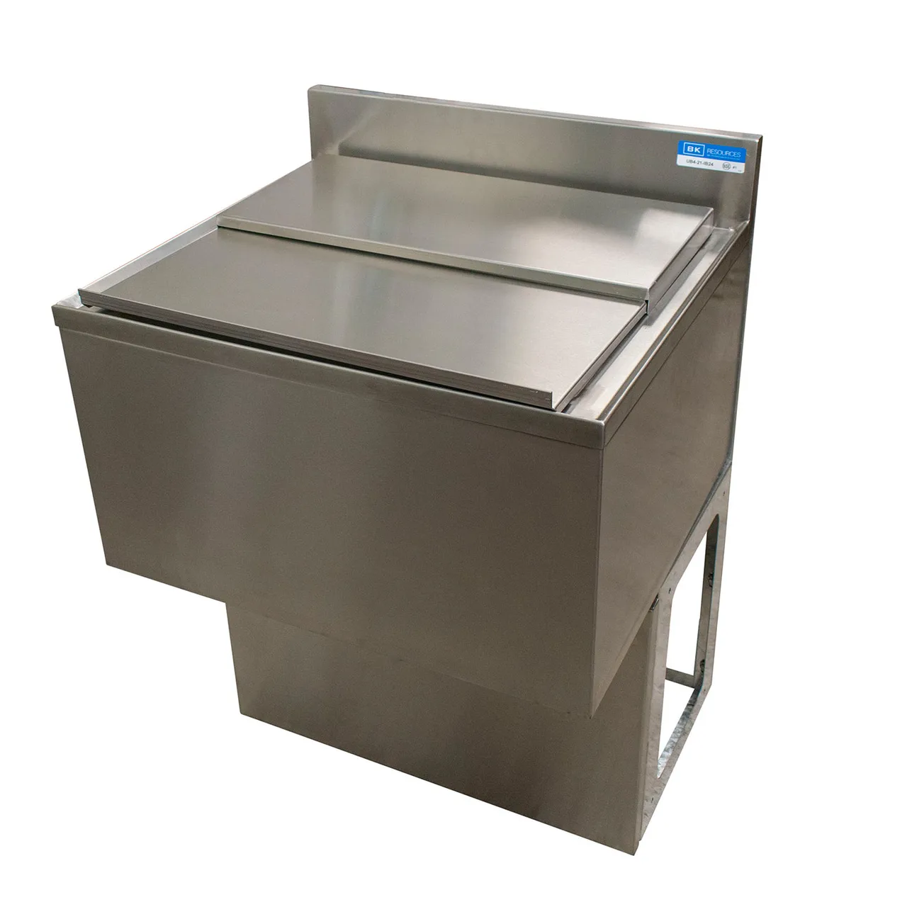 BK Resources UBB-21-IBCP36-8 Underbar Ice Bin / Cocktail Unit, 8-Circuit Cold Plate