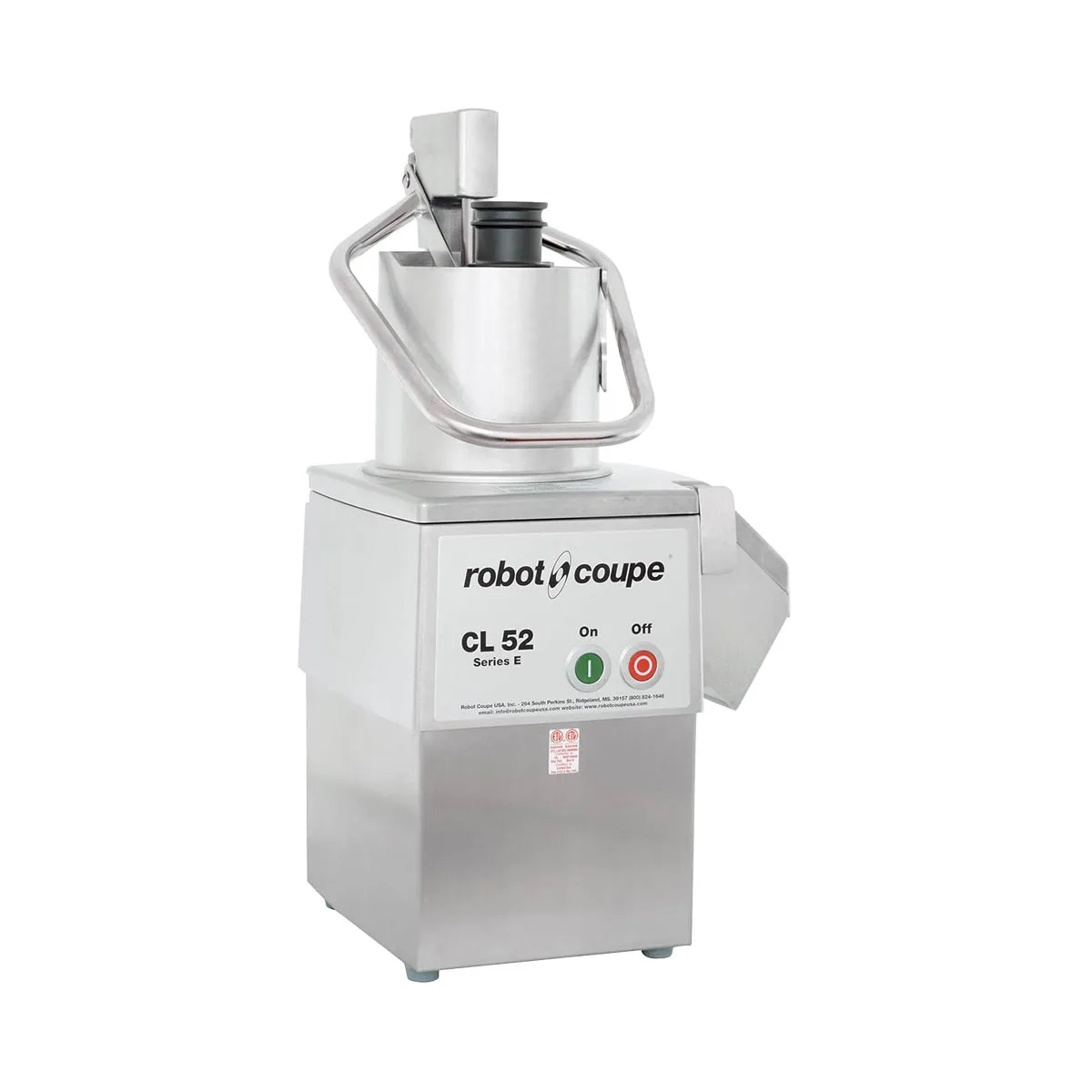 Robot Coupe CL52E NODISC Continuous Feed Commercial Food Processor, No Discs, 2 hp
