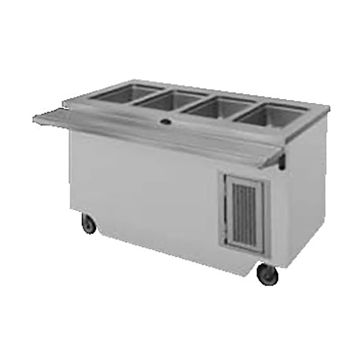 Randell RANFG HTD-5B 72" Electric Hot Food Table, (5) Hot Food Wells