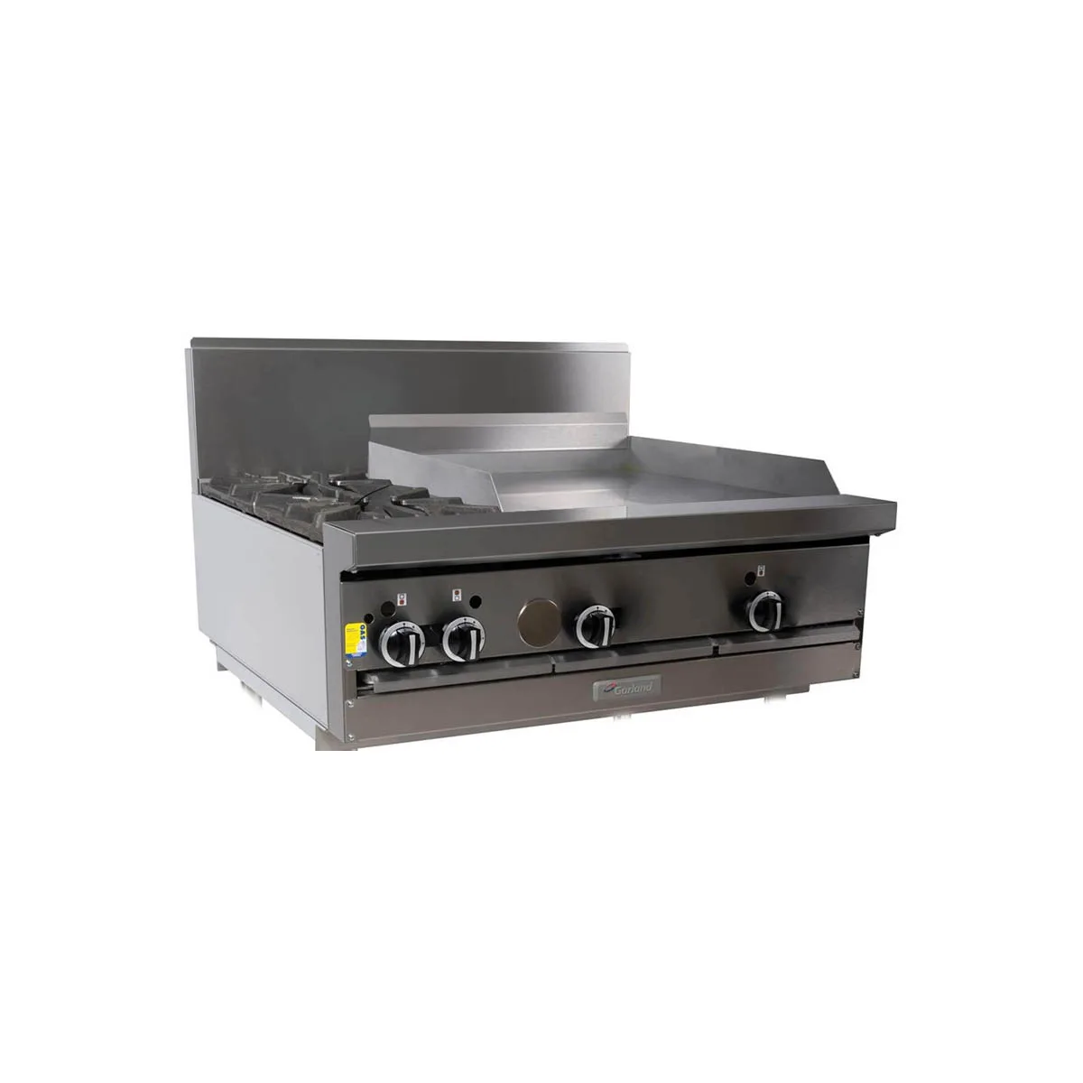 Garland US Range G36-2G24T 36" Gas Range w/ (2) Open Burners, 24" Griddle, Modular, 102.000 BTU