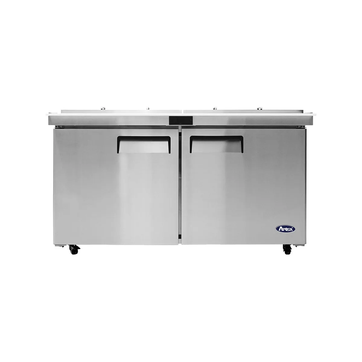 Atosa USA MSF8307GR-NTCV 60" 2-Section Sandwich/Salad Mega Top Prep Table, 17.2 cu. ft.