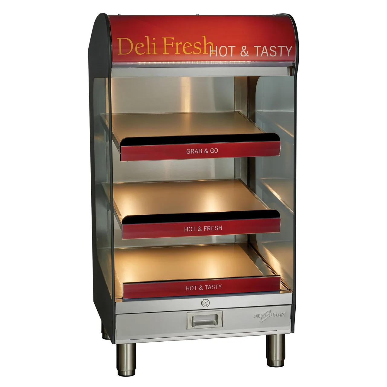 Alto-Shaam HSM-24/3S/T 24" Self-Service Countertop Hsm Series Hot Food Merchandiser, 3 Shelves