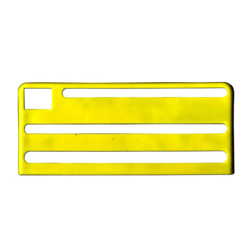 Omcan USA 12925 Yellow Kitchen Knife Rack Insert – Knife Storage Component, Fits Omcan Racks