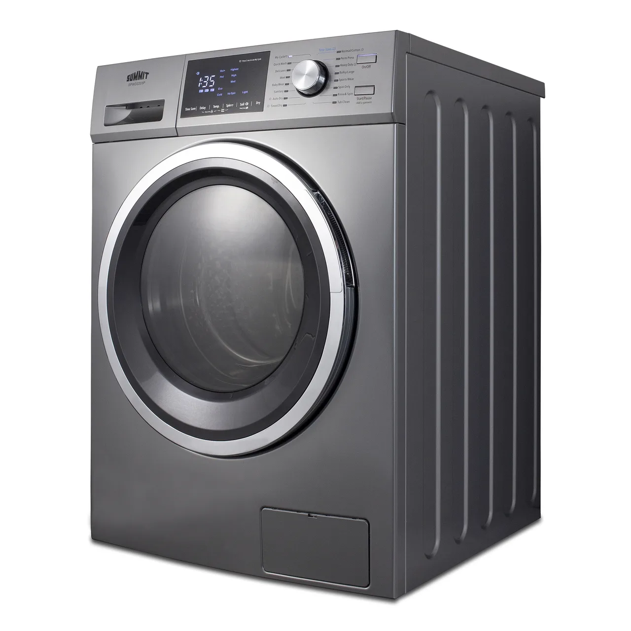 Summit SPWD2203P 24" Washer/Dryer Combo, front-opening, non-vented, 2.7 cu. ft.
