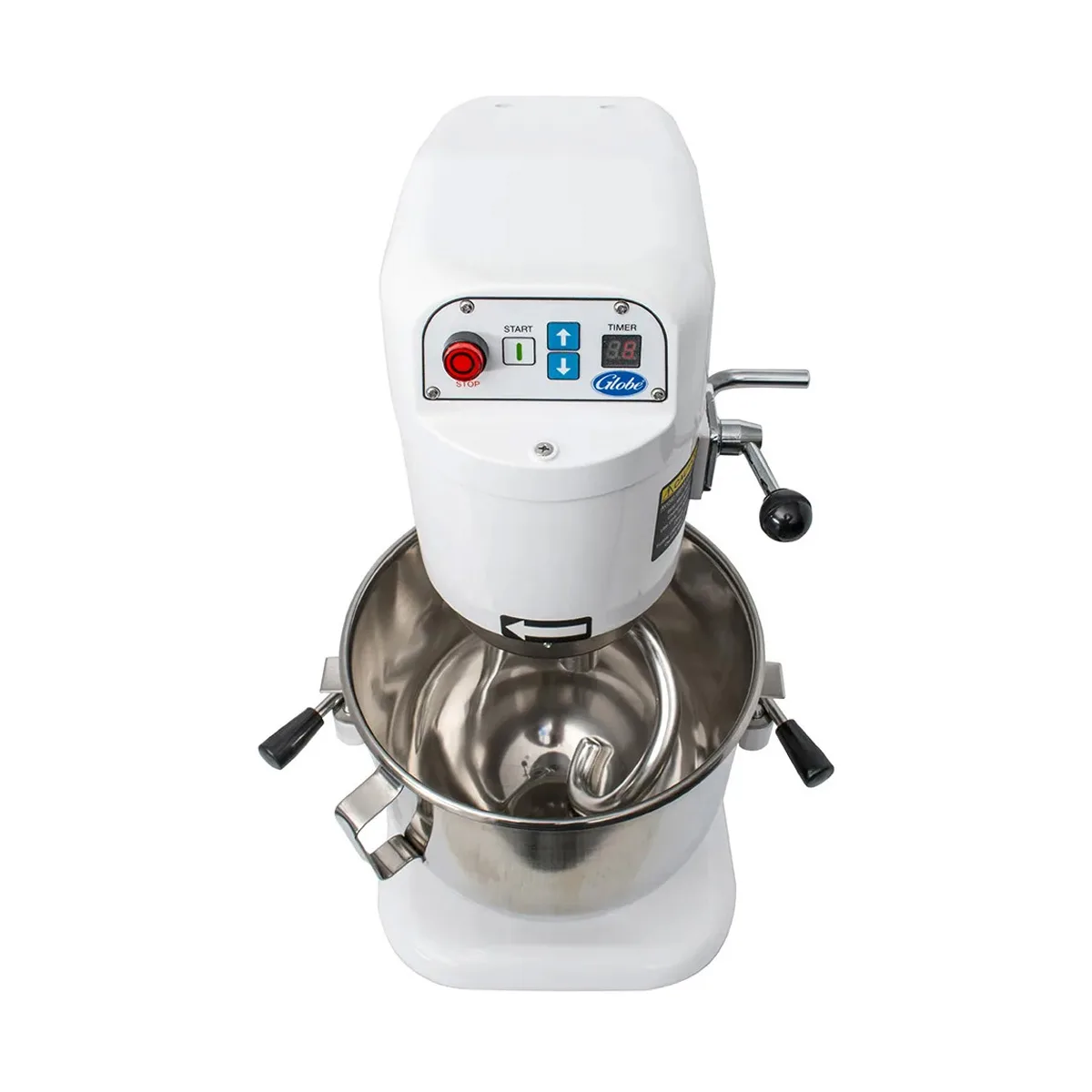 Globe SP08 8 qt Planetary Countertop Mixer, Gear-Driven, 1/4 HP, 3-Speed