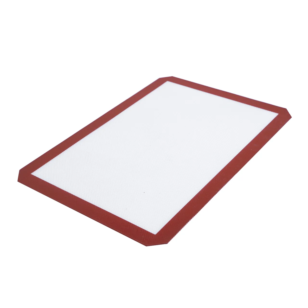 Omcan USA 43491 Half-Size Baking Mat, 16.5" x 11.75" Silicone, Non‑Stick, Oven & Microwave Safe