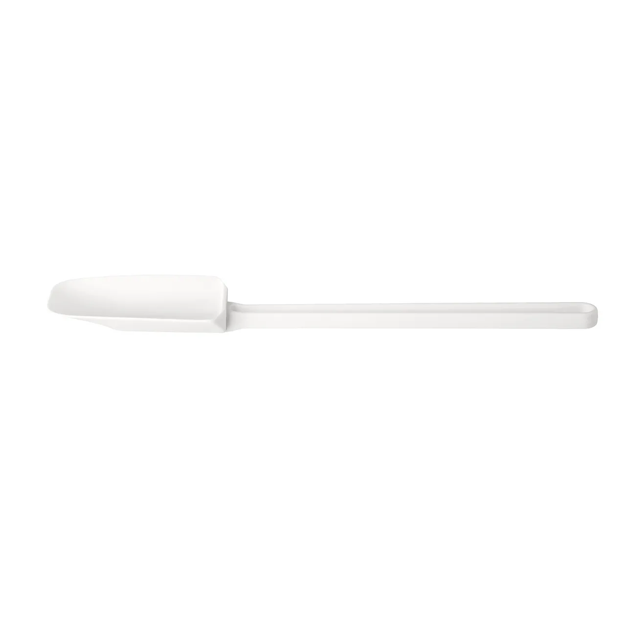 CAC China KUSB-R-14 Commercial Spatula, 14", Rubber Blade, White Handle, BPA Free