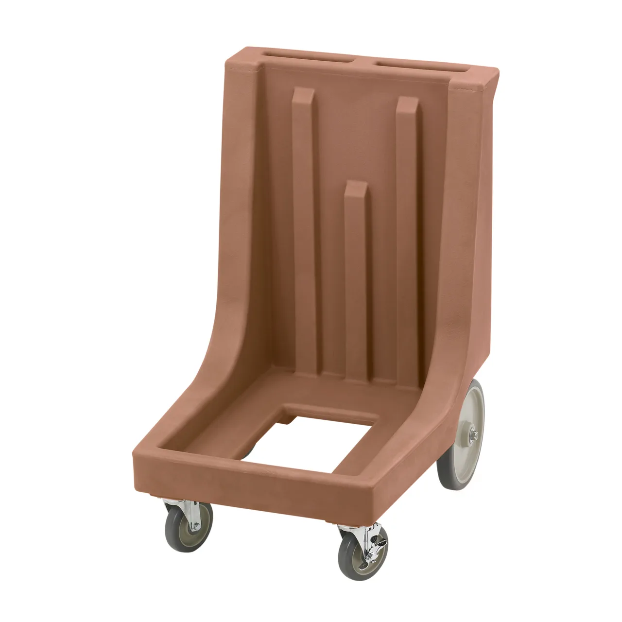 Cambro CD300HB157 Coffee Beige Camdolly for Camcarriers w/ Handle, 350 lb Capacity