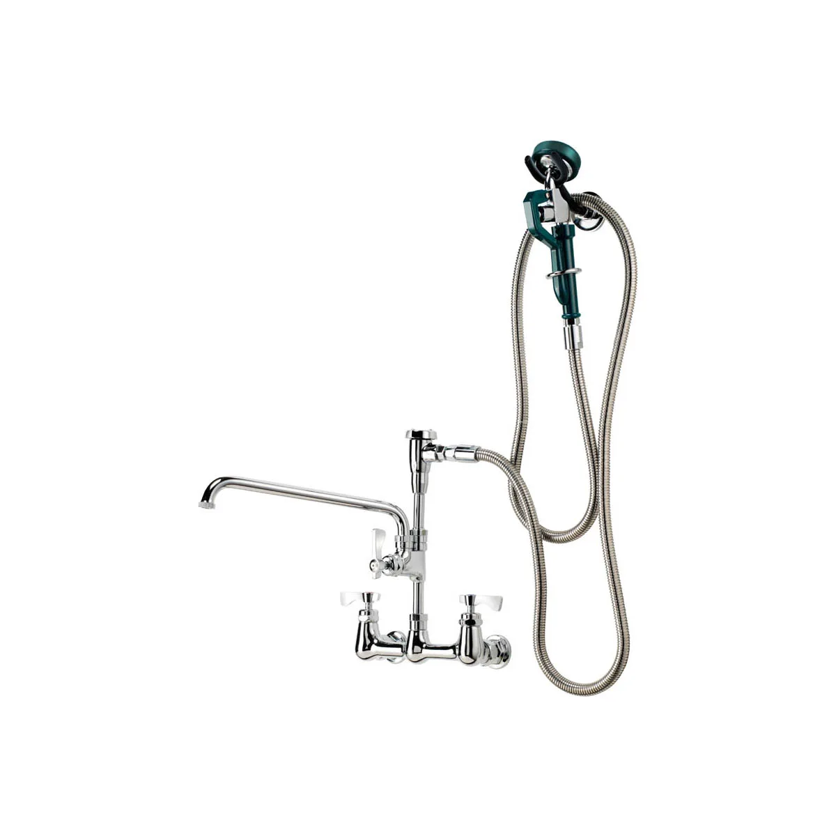 Krowne 19-112L Krowne Royal Series Utility Spray with Add-On Faucet, Wall Mount