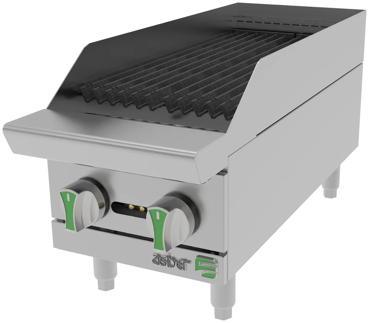 Asber AERB 12 EM Countertop Gas Charbroiler