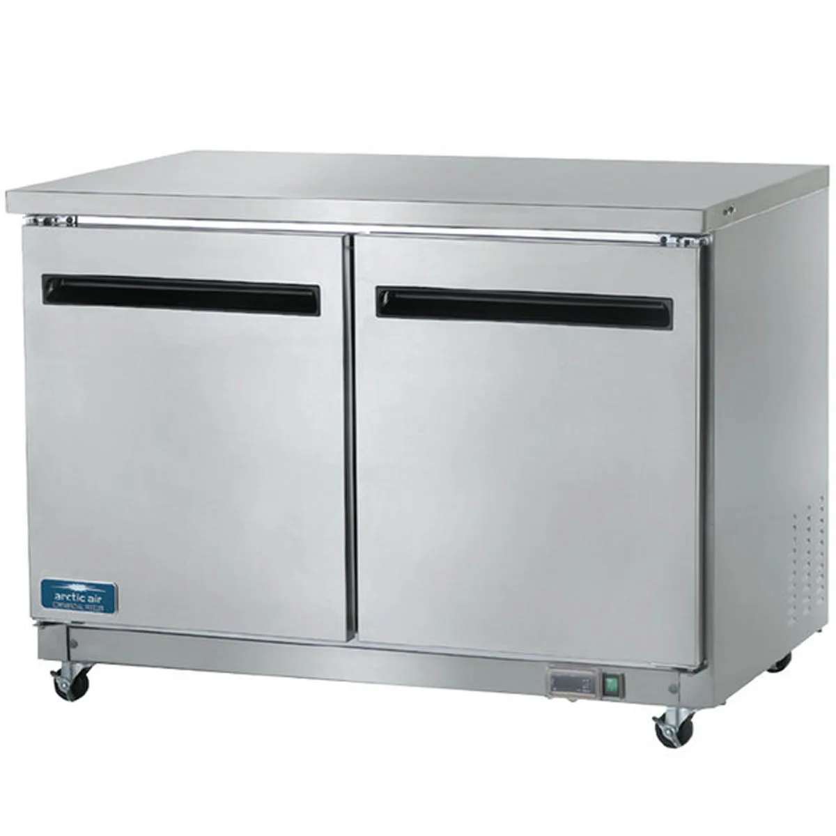 Arctic Air AUC48F 48" 2-Section Worktop Freezer w/ 2 Doors, 10 cu. ft.