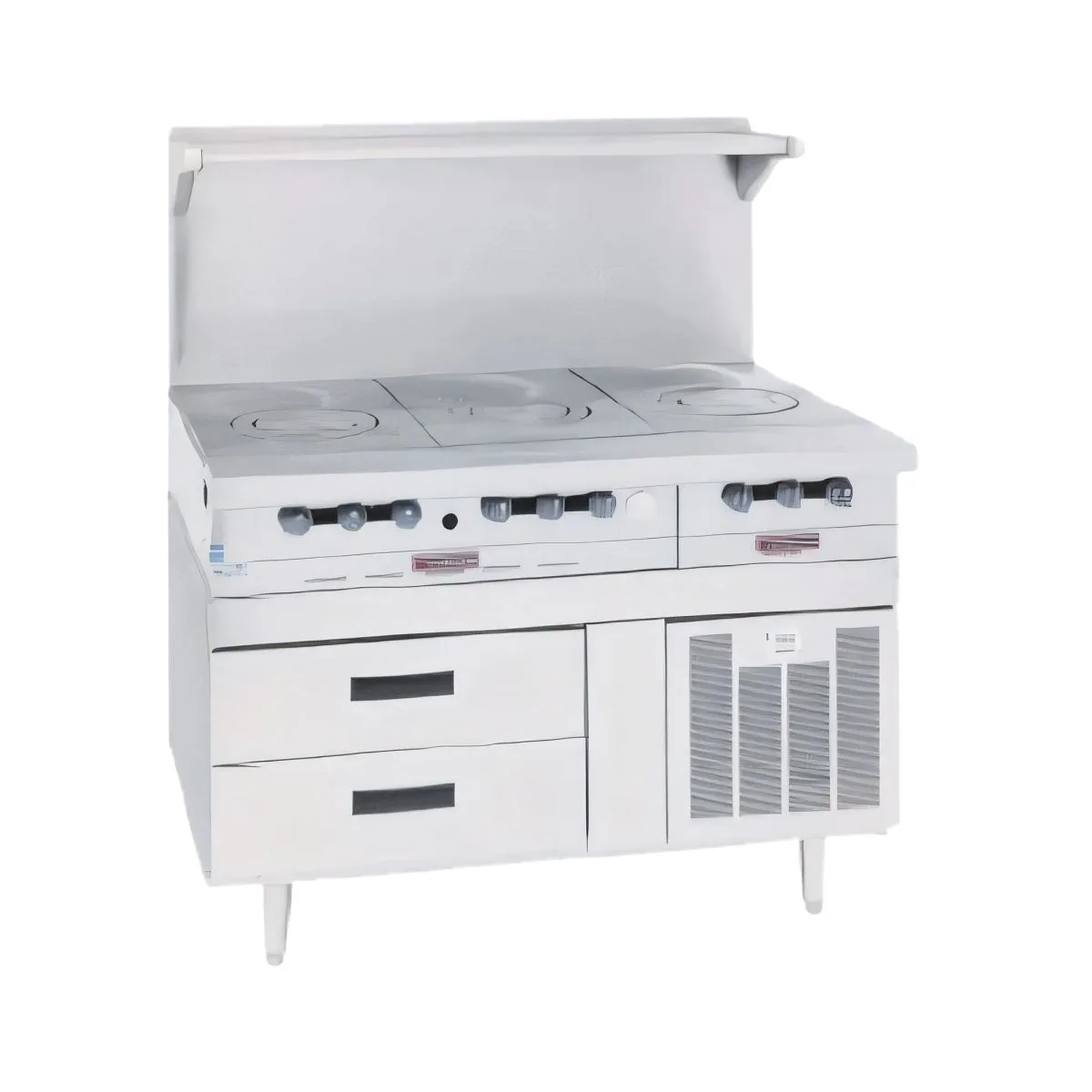 Garland US Range GN17FR46 46" 1-Section Arctic Fire Freezer Chef Base w/ 2 Drawers, Remote