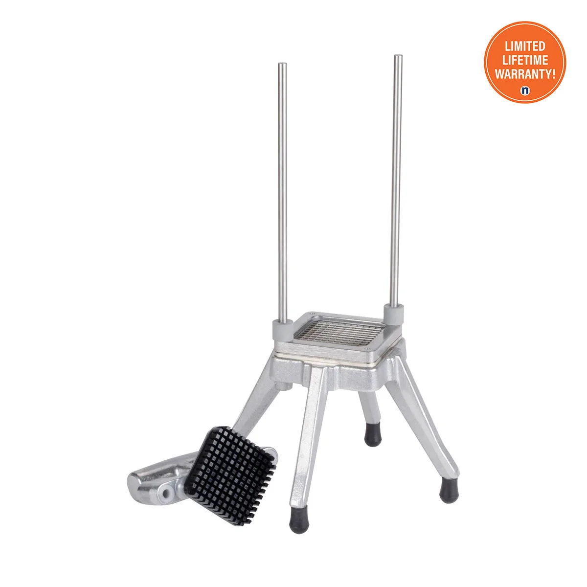 Nemco 55500-1 8" Countertop Manual Dicer, Chopper™ with 1/4" Grid, Aluminum Build, 300‑Series Stainless Blade
