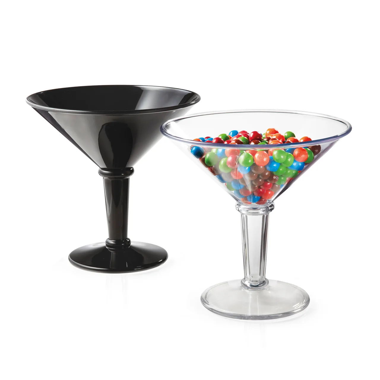 GET SW-1419-BK Super Martini, 48 Oz, 9-1/4" Dia. X 9"H, SAN Plastic, Black