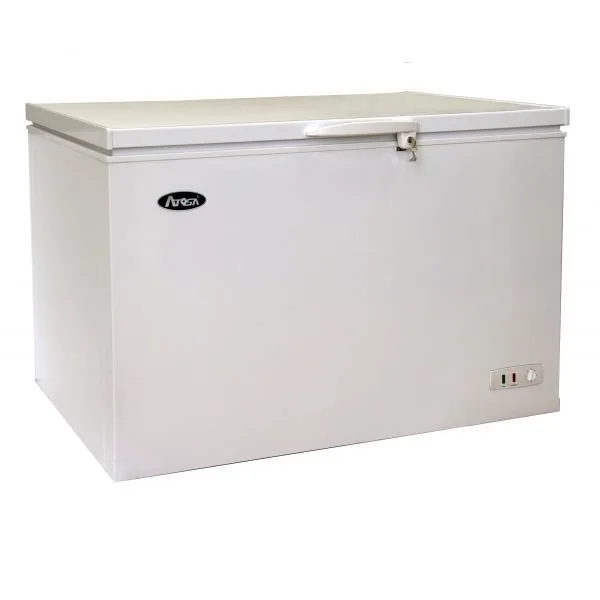 Atosa USA MWF9016GR 60“ Solid Door Chest Freezer, 15.9 cu. ft. - Open box