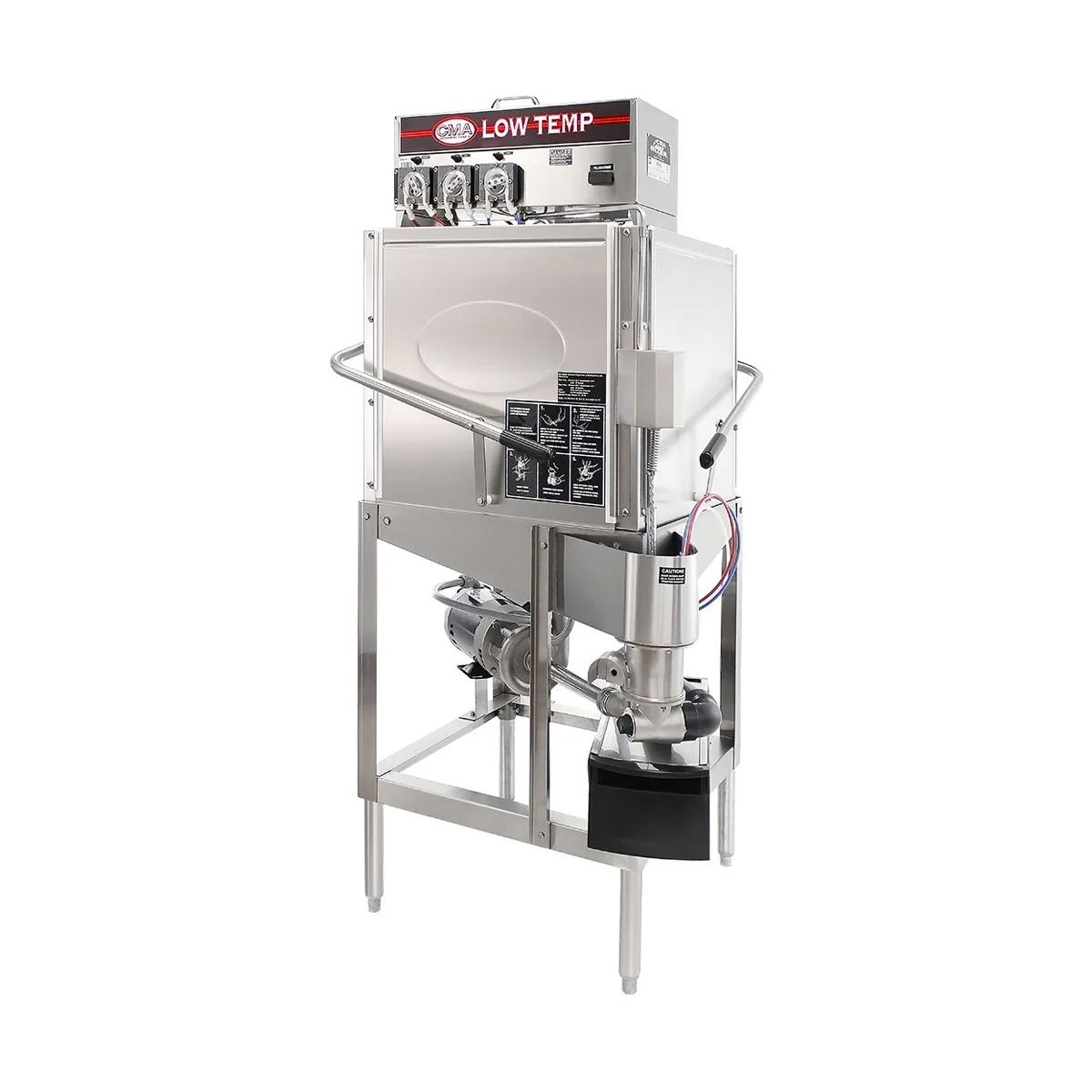 CMA Dishmachines C 26" Door Type Corner Dishwasher, 40 Racks/Hr - 68 Gal/Hr - Low Temp