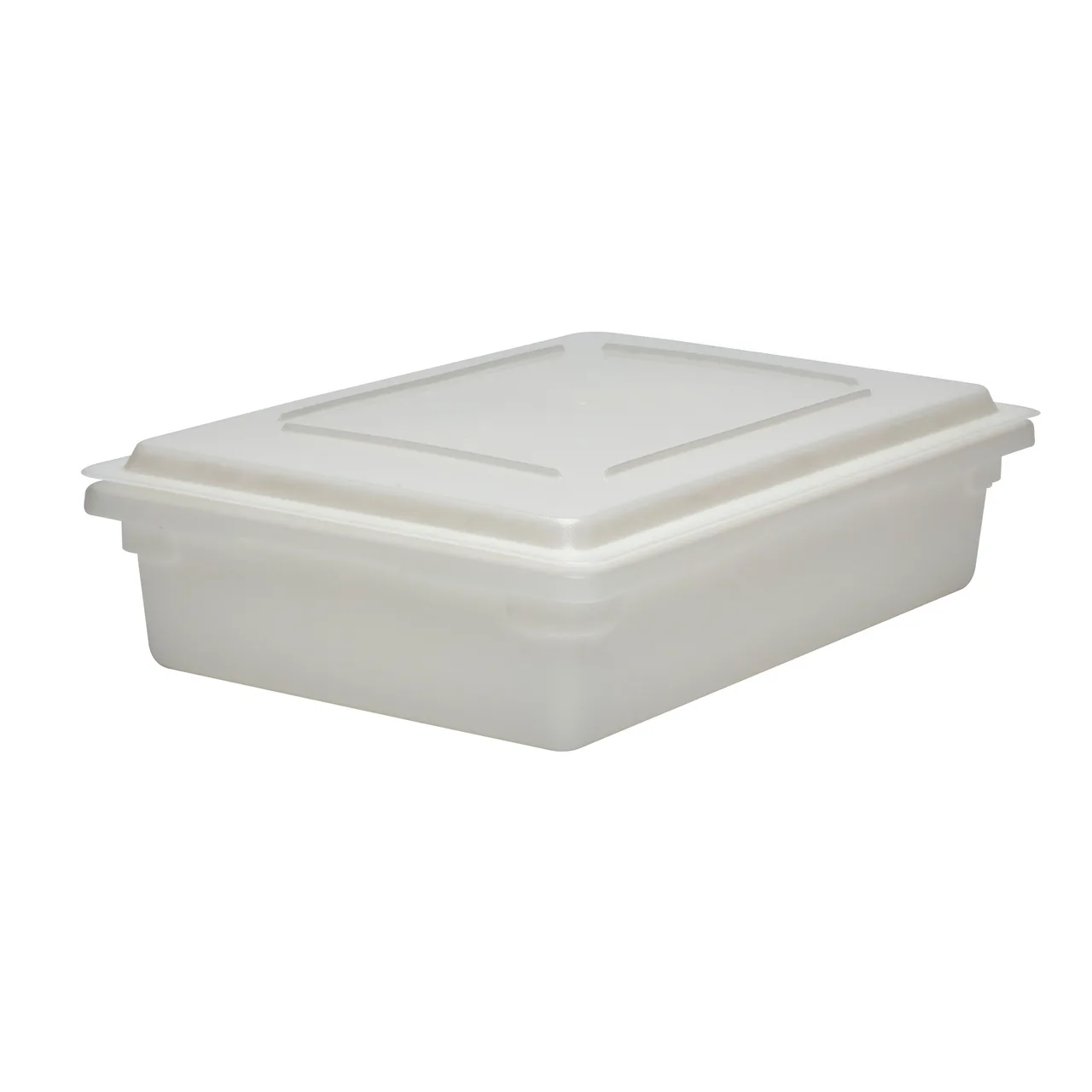 Cambro 18266P148 Box, 18" x 26" x 6" (8.75 gal) Natural White Polyethylene, NSF, Dishwasher Safe