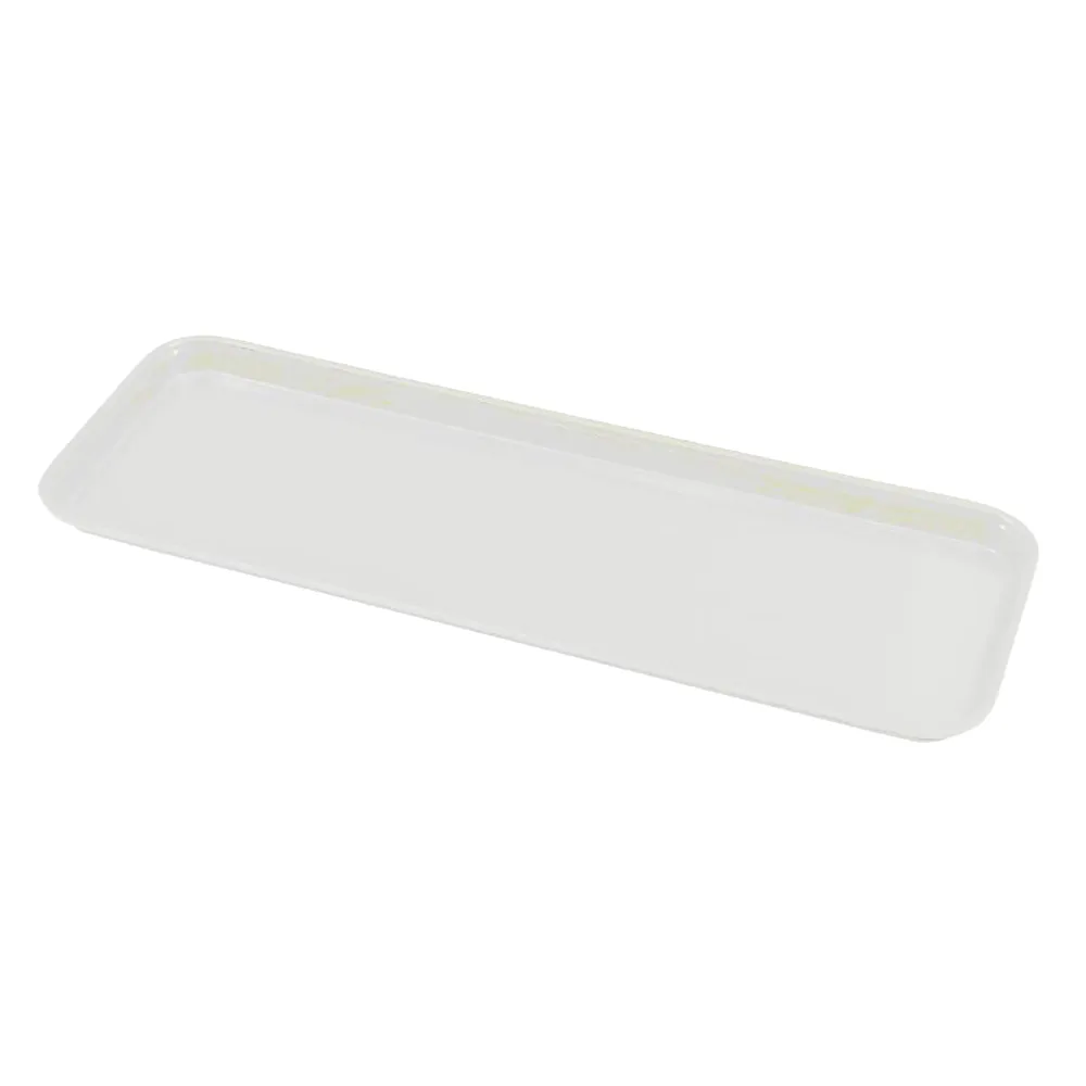 Omcan USA 43567 Display Tray, 26"W x 18"D x 3/4"H, White Rectangular Fiberglass, NSF