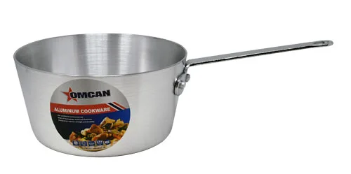 Omcan USA 43344 Sauce Pan - 3.5 Qt Aluminum, Construction, Perfect for Commercial Kitchen Use