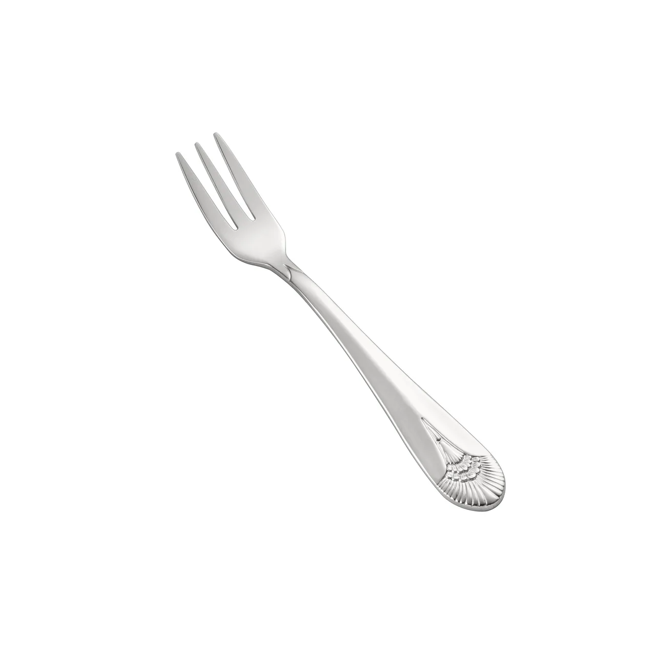 CAC China 8001-07 Royal Oyster Fork, 5.75" Length, Extra Heavy, 18/8 Stainless Steel - 1 Dozen