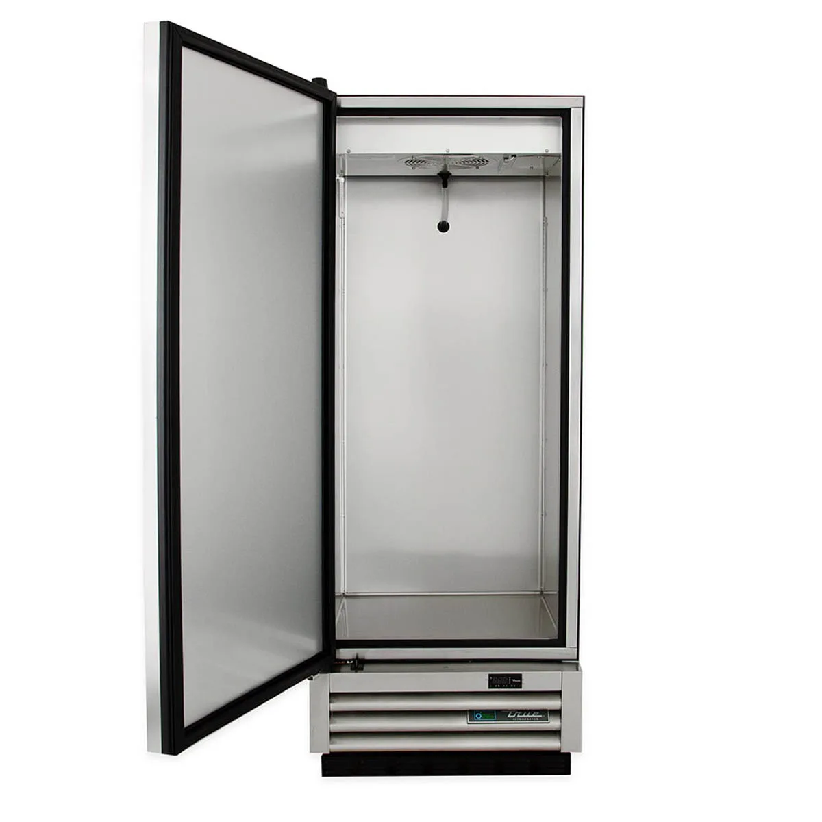 True T-12-HC 24" 1-Section Reach-In Refrigerator w/ Solid Door, Bottom Mount, Stainless Steel Front-Aluminum Sides