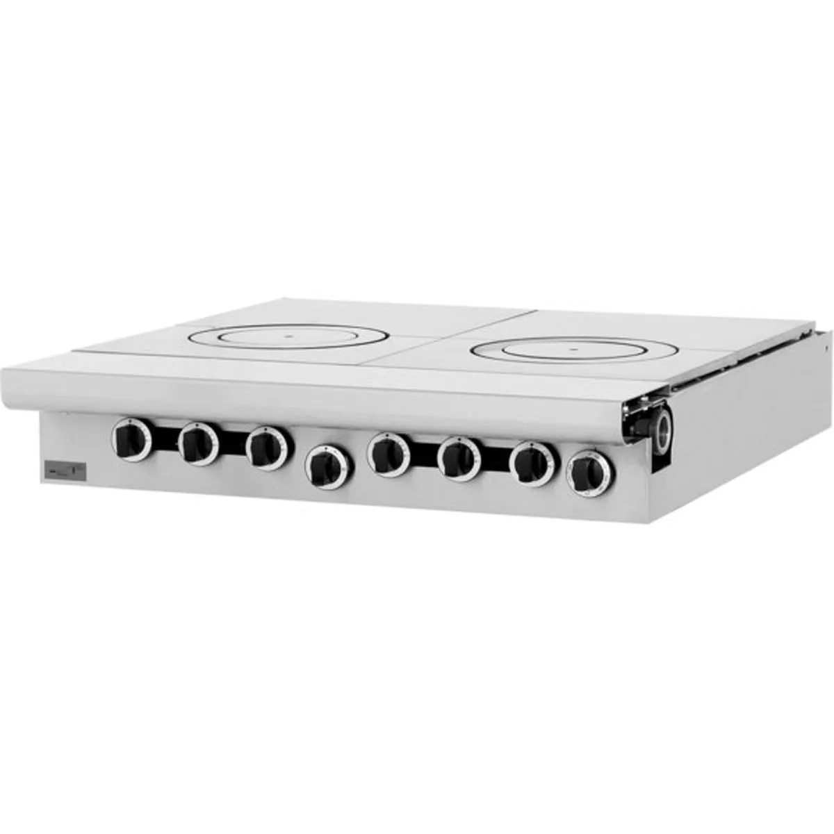 Garland US Range M45T 34" Gas Heavy Duty Range w/ (2) Front Fired Hot Tops, Modular Base, 90.000 BTU