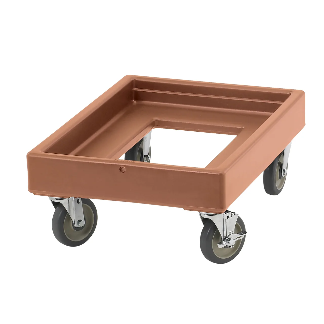 Cambro CD100157 Coffee Beige Camdolly Food Dolly for Camtainers w/ 300 lb Capacity