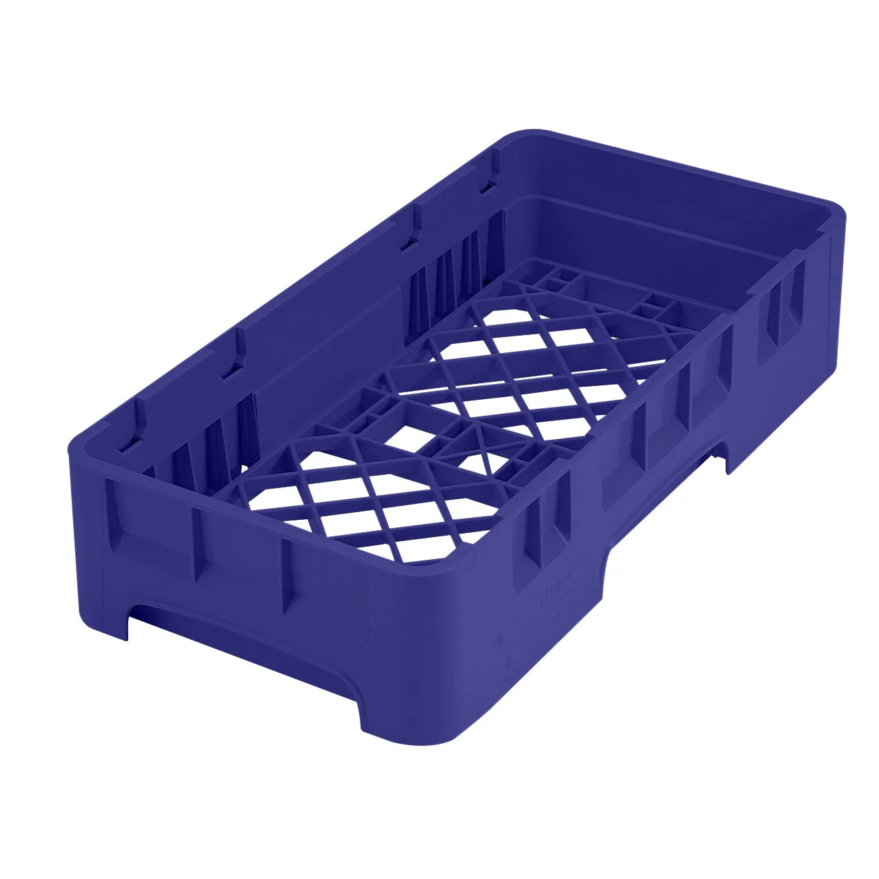 Cambro HBR258186 Camrack Base Rack, Half Size, 1 Compartment, Polypropylene, Navy Blue, 19-3/4 x 9-7/8 Inside Dimensions, NSF Certified