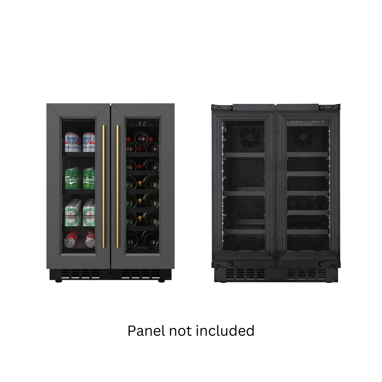 Koolmore KM-CWB24-BPR Reach-In Undercounter Refrigerator
