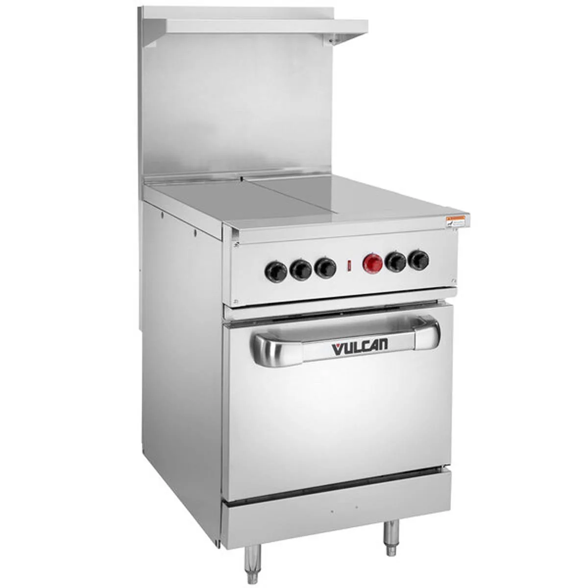 Vulcan EV24S-2HT208 Expando Range, Electric, 24", (2) Hot Tops, Solid Cast Iron
