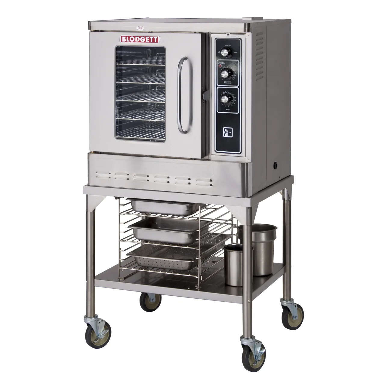 Blodgett DFG-50 BASE Half Size Single Deck Gas Convection Oven, Base Oven Only
